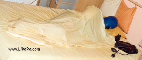 Sleeping in latex