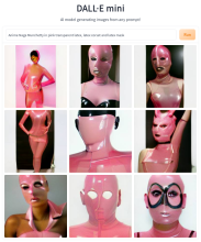  dallemini_Anime Naga Munchetty in pink transparent latex, latex corset and latex mask-01.png thumbnail