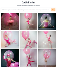  ballerina  in a pink transparent  latex leotard and pink transparent latex mask  inside a huge transparent latex balloon-01.png