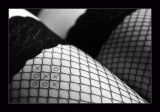 tic-tac-toe fishnet pantyhose