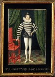 Saint-Megrin. Man in tights