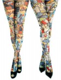 Unusual pantyhose. Comics.