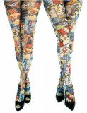 unusual pantyhose with comics