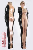 transparent latex body bag