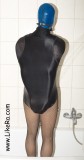 selfbondage in lycra monoglove