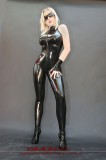 latex jumpsuit