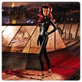 fetish Christian Louboutin latex lycra catsuit Barbie