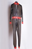 jogging suit transparent latex