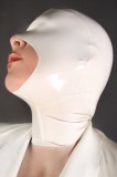 Lady Gaga latex hood