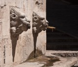 Girona. Gagged lions