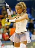 Russian cheerleaders and fishnets