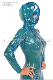 breath control transparent catsuit