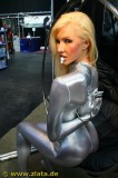 Zlata in silver zentai