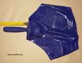 Latex rubber shorts with anal sheath