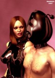 Wardog bondage fetish latex art (2)