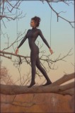 Catsuits with and without feet or a Beauty in the trees