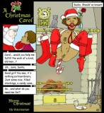 Christmas bondage, Christmas fetish and Christmas kinky cards. Part II