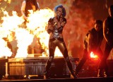 Katy Perry in latex at Grammy awards 2012