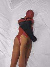  darlex_single-glove_bondage-04_hooded_leotard_shiny_pantyhose.jpg thumbnail