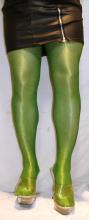  music legs green metallic tights and mini.JPG