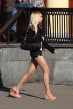  candid_pantyhose_1002_shiny_mini-shorts.jpg