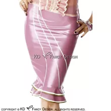  Metallic-Pink-And-White-Golden-Trims-Sexy-Latex-Skirts-With-Ruffles-Rubber-01.webp thumbnail