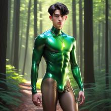  boy_in_green_leotard_brown_shiny_pantyhose-01.jpg