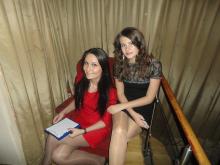  candid_pantyhose_1618_shiny_tan_pantyhose_with_mini_dress.jpg