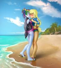  single-glove-bondage-morning-beach-01.jpg